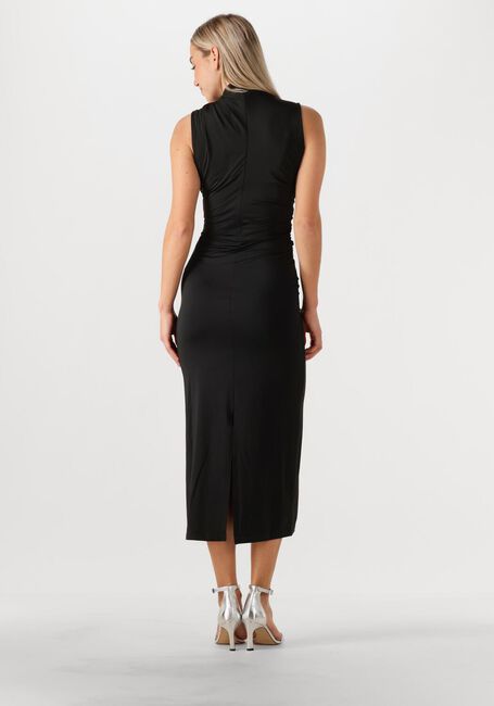 Zwarte ROSEMUNDE Maxi jurk BILLIE SL LONG DRAPE DRESS - large