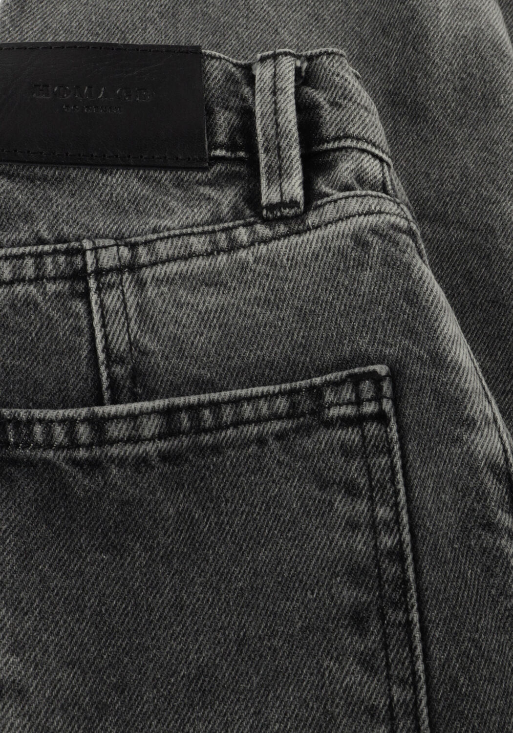 Donkergrijze HOMAGE Wide jeans AMBER - large