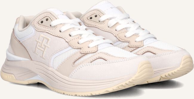 Witte TOMMY HILFIGER Lage sneakers MODERN PREP RUNNER Witte TOMMY HILFIGER Lage sneakers MODERN PREP RUNNER - large