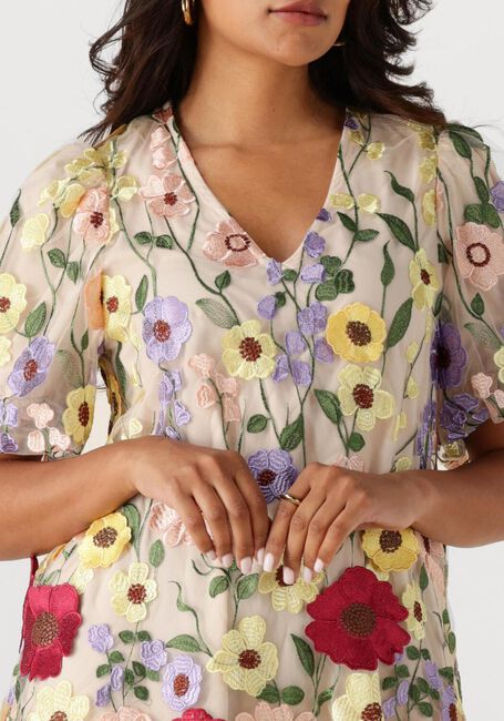 Multi Y.A.S. Mini jurk YASFLOWERING SS DRESS - large