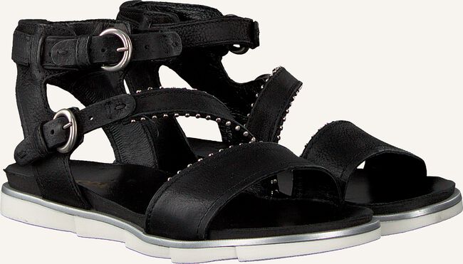 Zwarte OMODA Platte sandalen 740013 Zwarte OMODA Platte sandalen 740013 - large