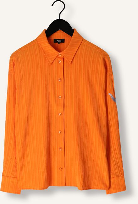 Oranje ALIX THE LABEL Blouses LADIES WOVEN KRINKLE BLOUSE Oranje ALIX THE LABEL Blouses LADIES WOVEN KRINKLE BLOUSE - large