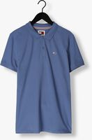 Blauwe TOMMY JEANS Polo TJM SLIM PLACKET POLO