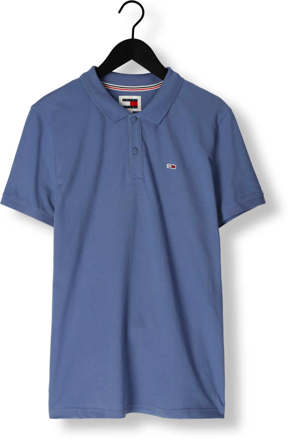 TOMMY JEANS Heren Polo's & T-shirts Tjm Slim Placket Polo Blauw