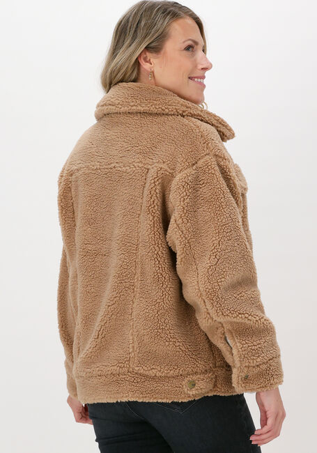 Camel UGG Teddy jas W FRANKIE SHERPA TRUCKER JACKE - large