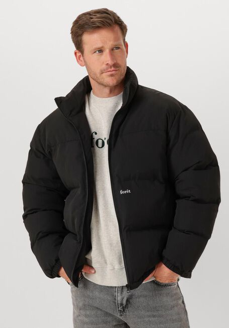 Zwarte FORÉT Gewatteerde jas POLAR PUFFER JACKET - large