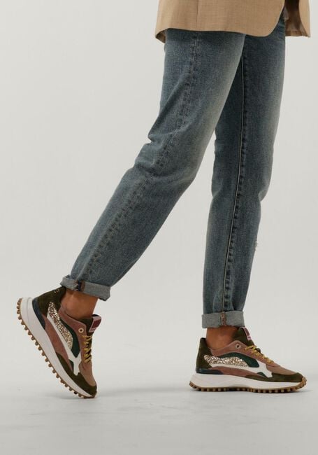 Groene FLORIS VAN BOMMEL Lage sneakers SFW-10079 - large