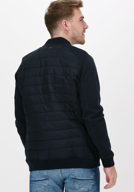 Blauwe PME LEGEND Jack ZIP JACKET OTTOMAN MIXED PADDE - large