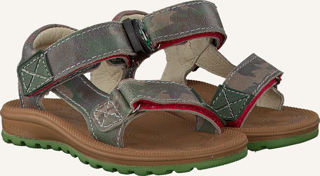 Groene SHOESME Platte sandalen OU8S115 Groene SHOESME Platte sandalen OU8S115 - large