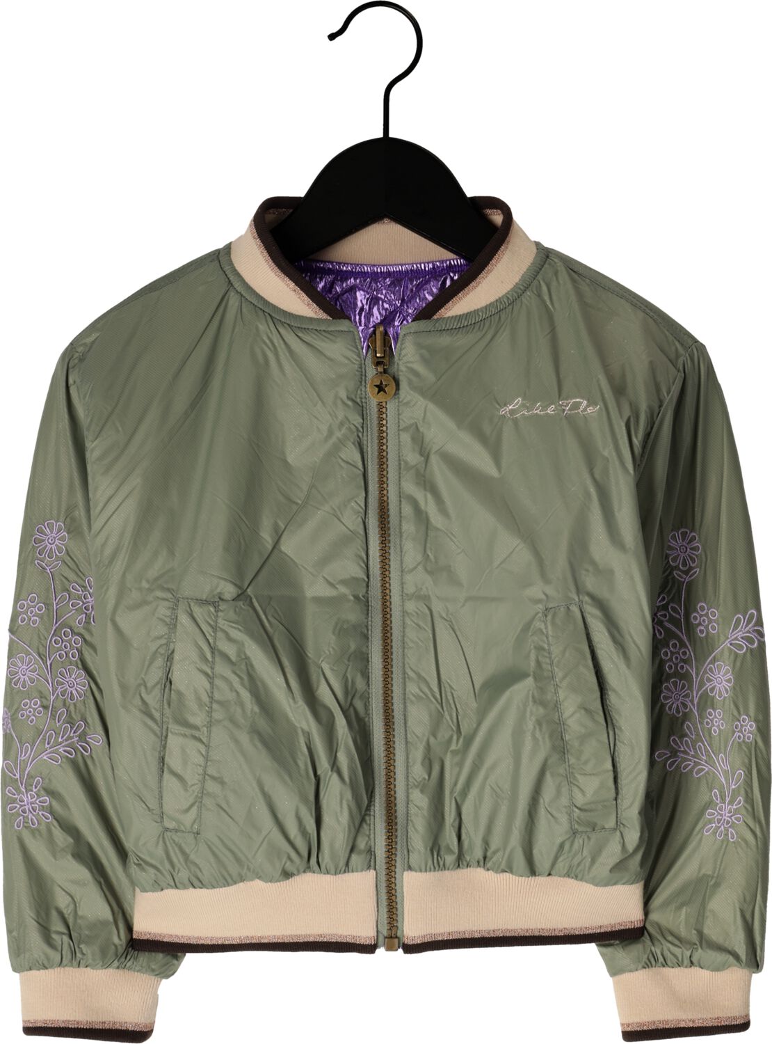 LIKE FLO Meisjes Jassen Amber Flo Reversible Jacket Metallic