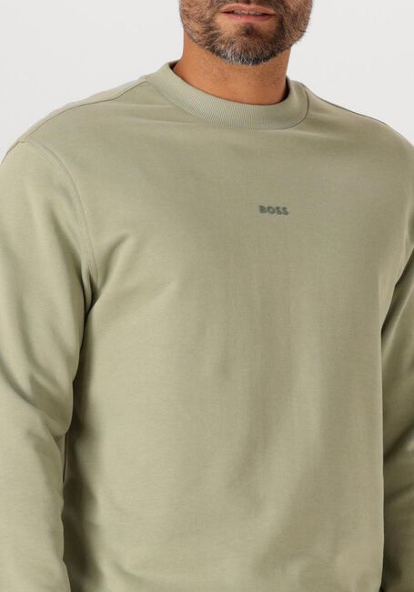 Olijf BOSS ORANGE Sweater WESMALLCREW 10244192 01 - large