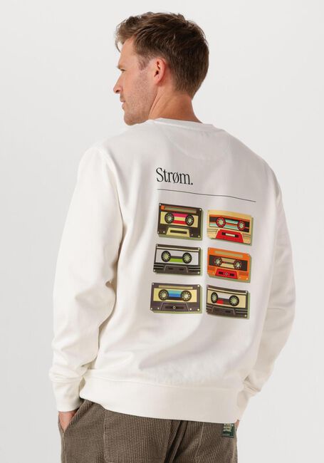 Gebroken wit STRØM Clothing Sweater SWEATER - large
