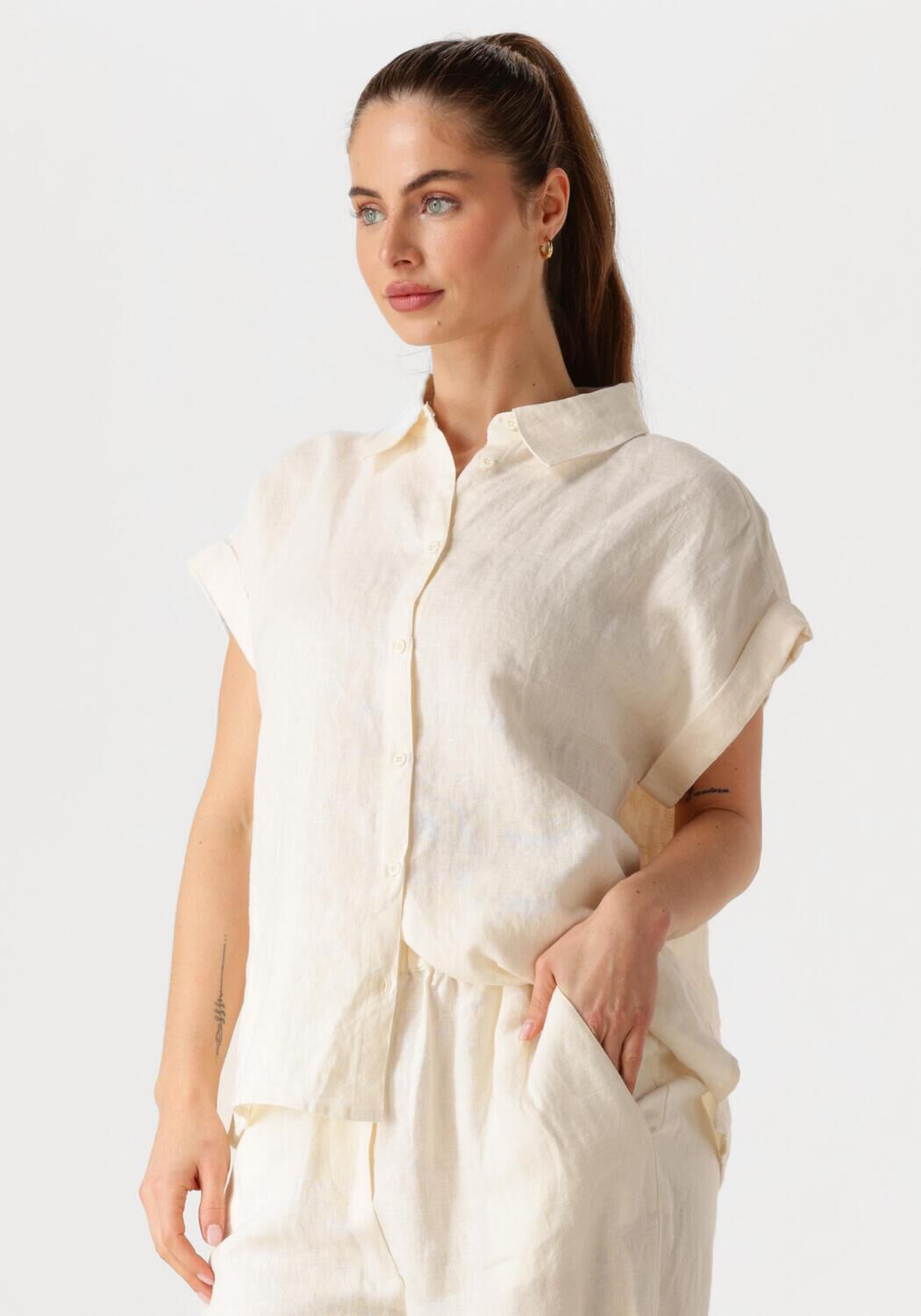 CIRCLE OF TRUST Dames Blouses Cheryl Blouse Gebroken Wit