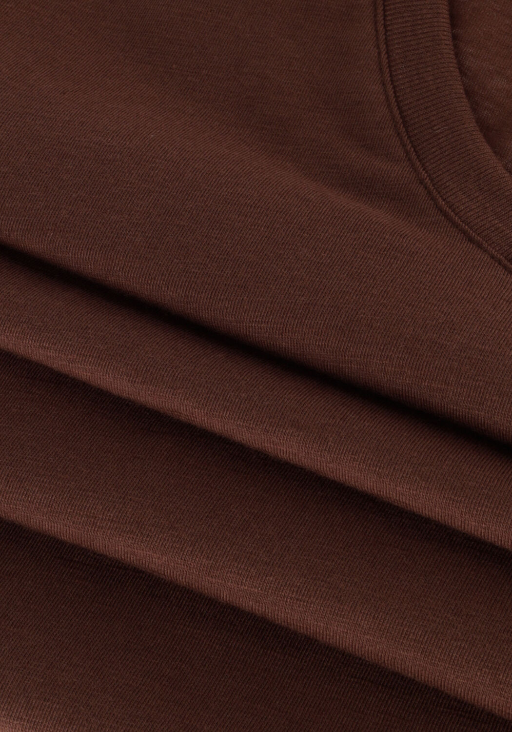 Bruine CC HEART T-shirt BASIC V-NECK T-SHIRT - large