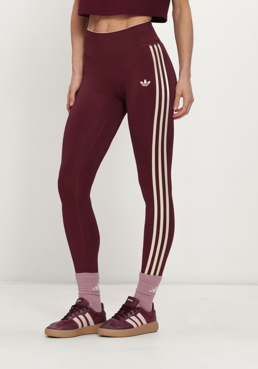 Bordeaux ADIDAS Sportleggings OG SP LEG 7/8 - large