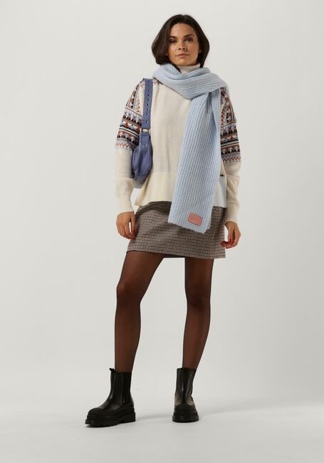Gebroken wit SCOTCH & SODA Coltrui FAIR ISLE ROLL NECK WOOL-BLEND PULLOVER Gebroken wit SCOTCH & SODA Coltrui FAIR ISLE ROLL NECK WOOL-BLEND PULLOVER - large