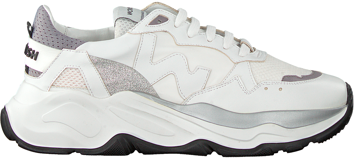 Witte WOMSH Lage sneakers VEGAN FUTURA | Omoda
