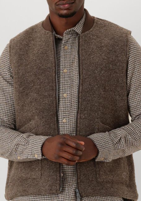 Bruine DSTREZZED Spencer NILS GILET - large
