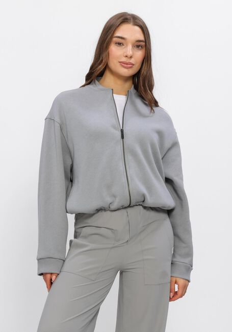 Grijze PENN & INK Vest CARDIGAN PRINT - large