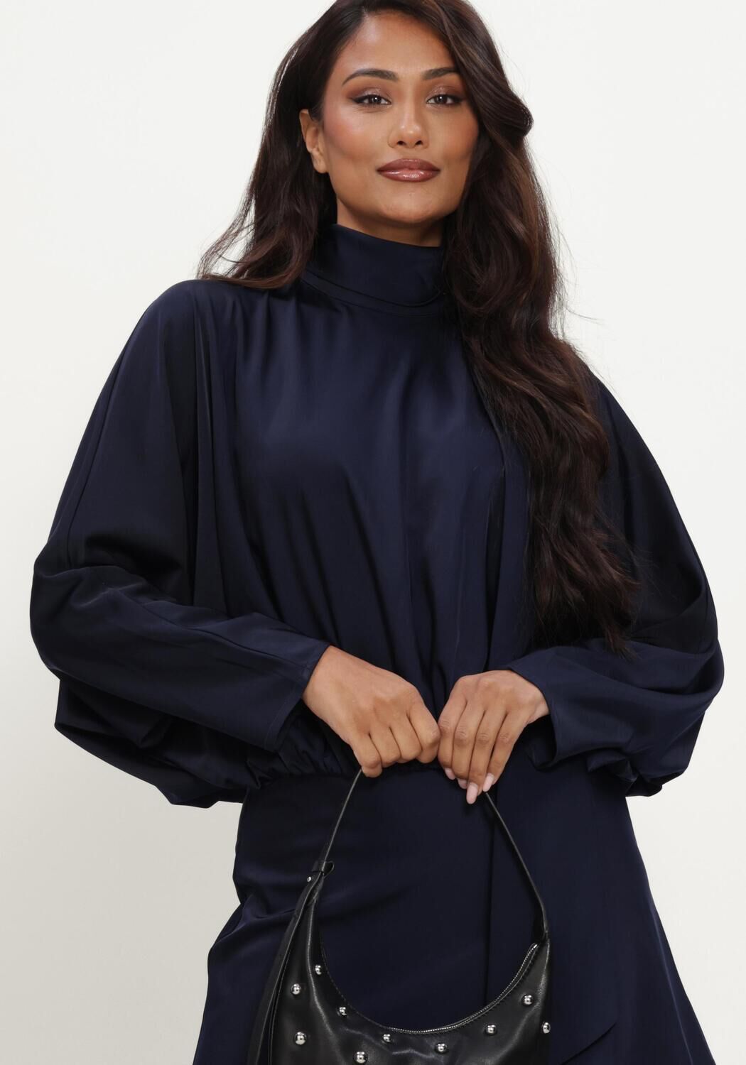 Studio AMAYA Shine Dress donkerblauw, foto 4