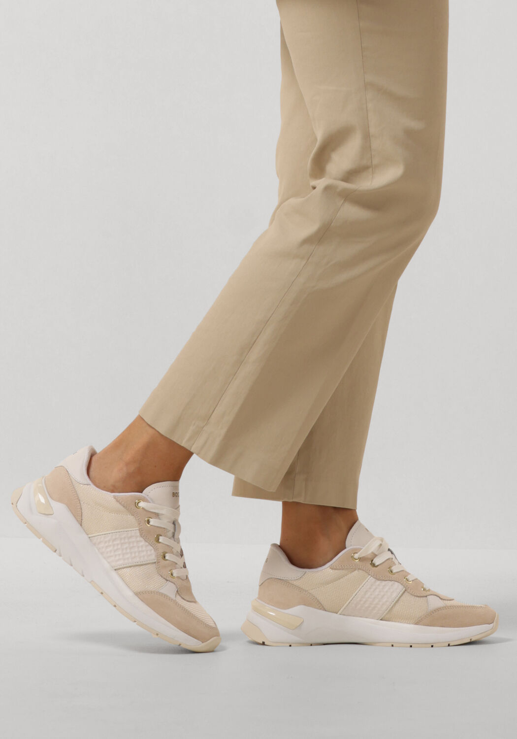 Beige BOSS Lage sneakers SKYLAR - large