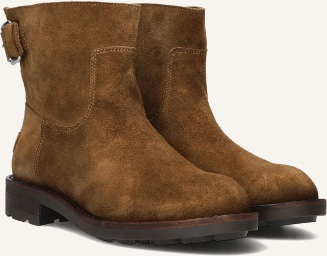 Cognac SHABBIES Enkelboots ALYD Cognac SHABBIES Enkelboots ALYD - large