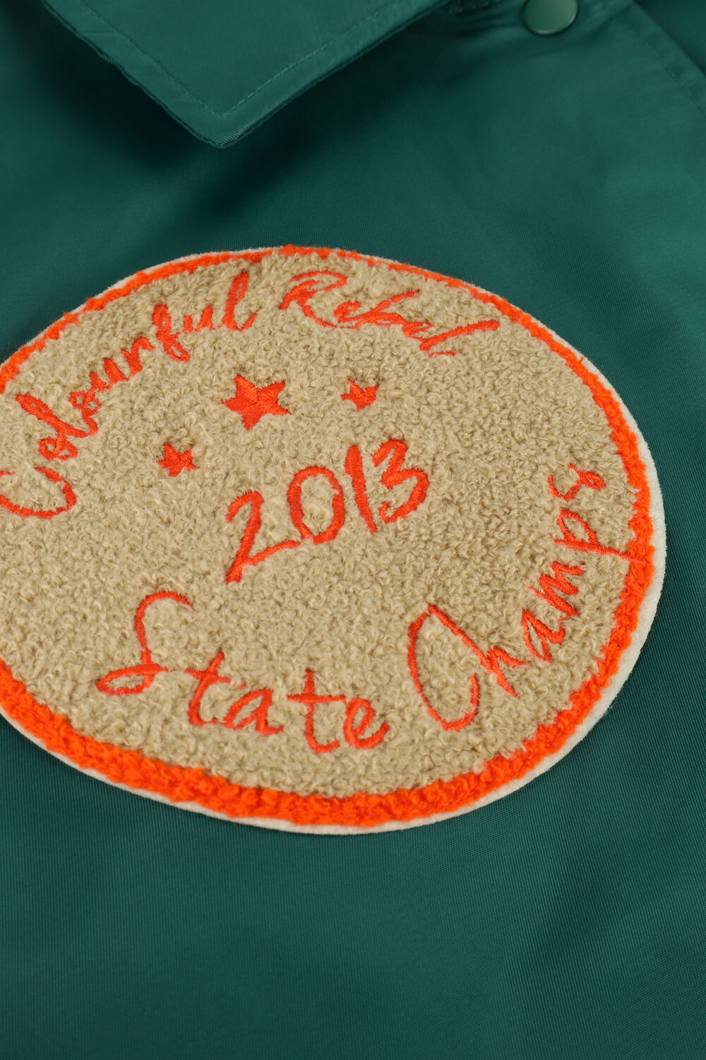 Groene COLOURFUL REBEL Jack GHIS SPORTS JACKET - large