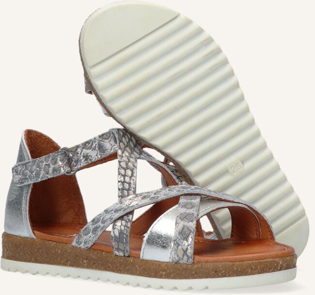Zilveren JOCHIE & FREAKS Platte sandalen JF-21720 Zilveren JOCHIE & FREAKS Platte sandalen JF-21720 - large