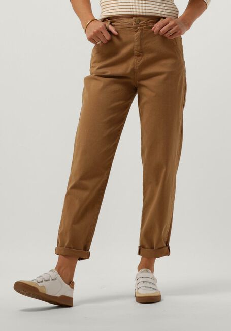 Bruine SUMMUM Mom jeans BARREL FIT PANTS LUX COTTON STRETCH TWILL - large