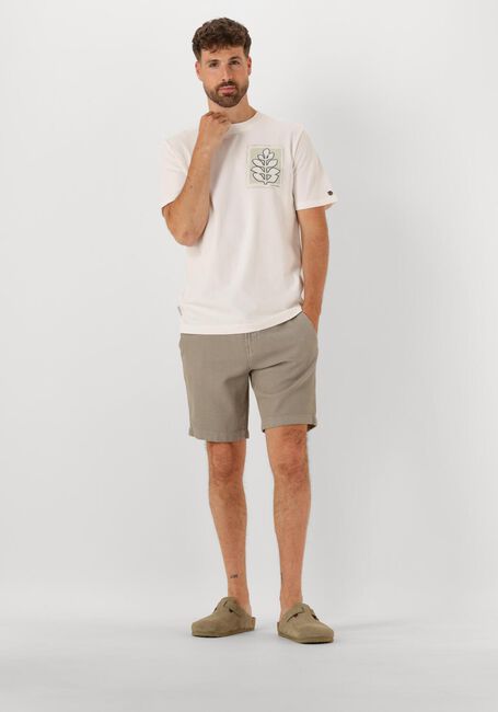 Witte CAST IRON T-shirt REGULAR FIT SINGLE JERSEY CA - large