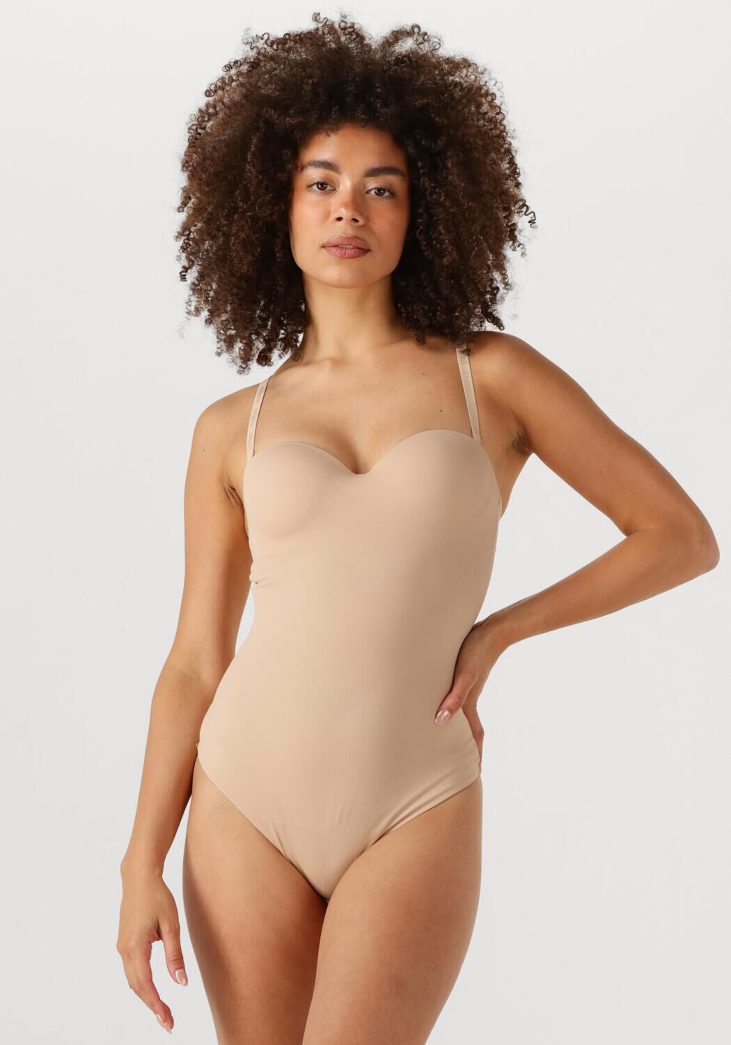WOLFORD Dames Tops & T-shirts Mat De Luxe Forming String Body Beige-A
