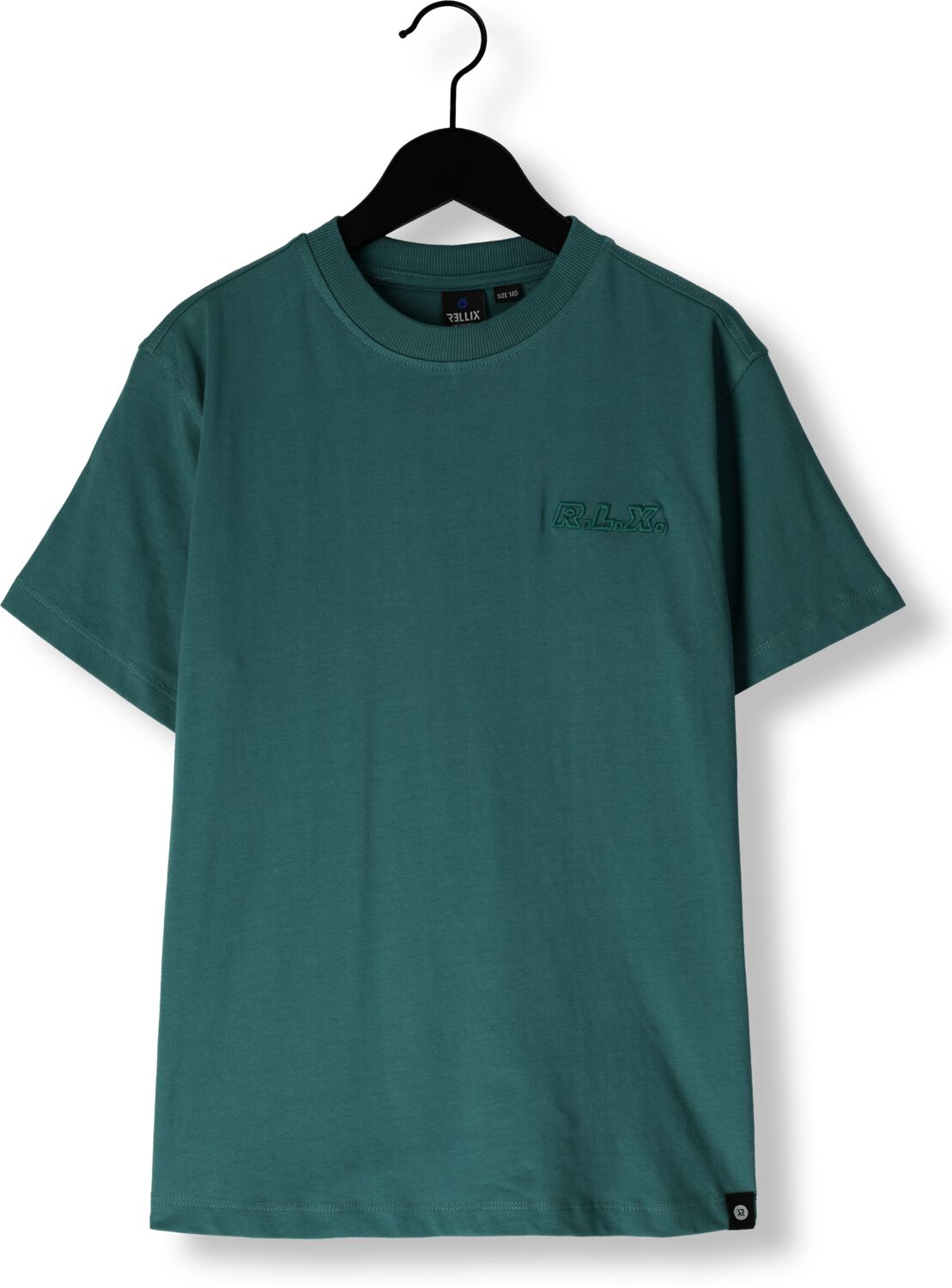 RELLIX Jongens Polo's & T-shirts Oversized T-shirt Embroidery Groen