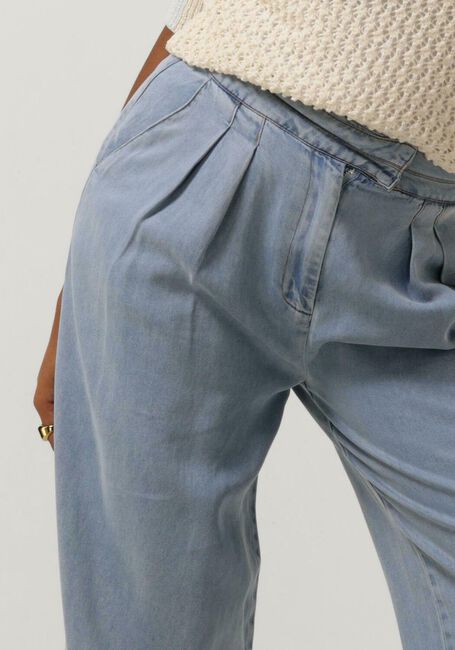 Donkerblauwe AAIKO Wijde broek FREDERIQUE TENCEL TEN 520 - large