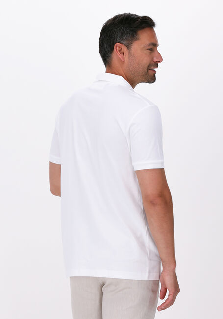 Witte SELECTED HOMME Polo SLHFAVE ZIP SS POLO B - large