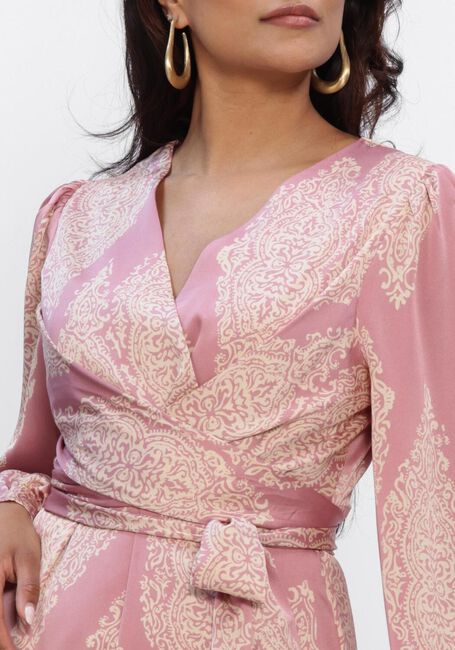 Roze NEO NOIR Maxi jurk BRETTI PAISLEY DROP DRESS - large