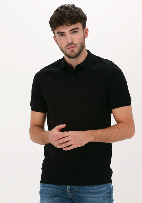 Zwarte SELECTED HOMME Polo SLHPARIS SS POLO B NOOS - large