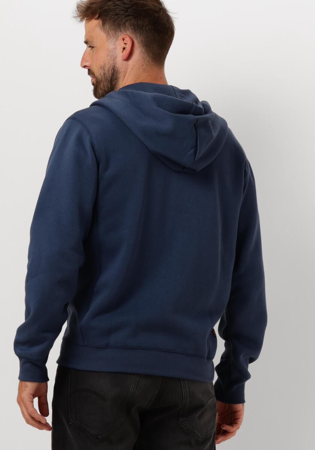 G-STAR RAW Heren Truien & Vesten Premium Core Hdd Zip Sw L s Blauw