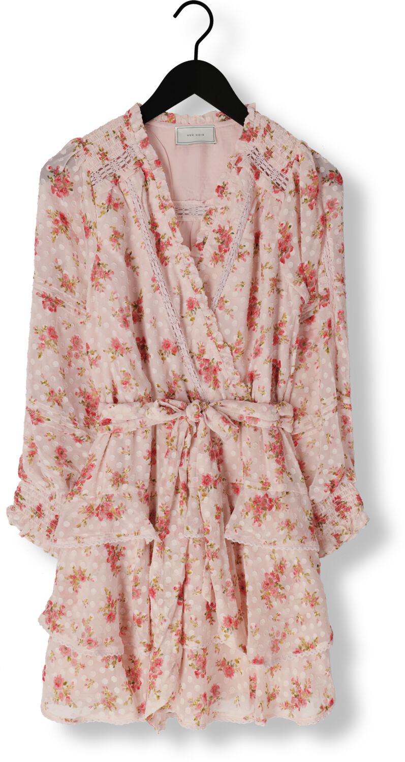 NEO NOIR Dames Jurken Ada Dreamy Rose Dress Lichtroze