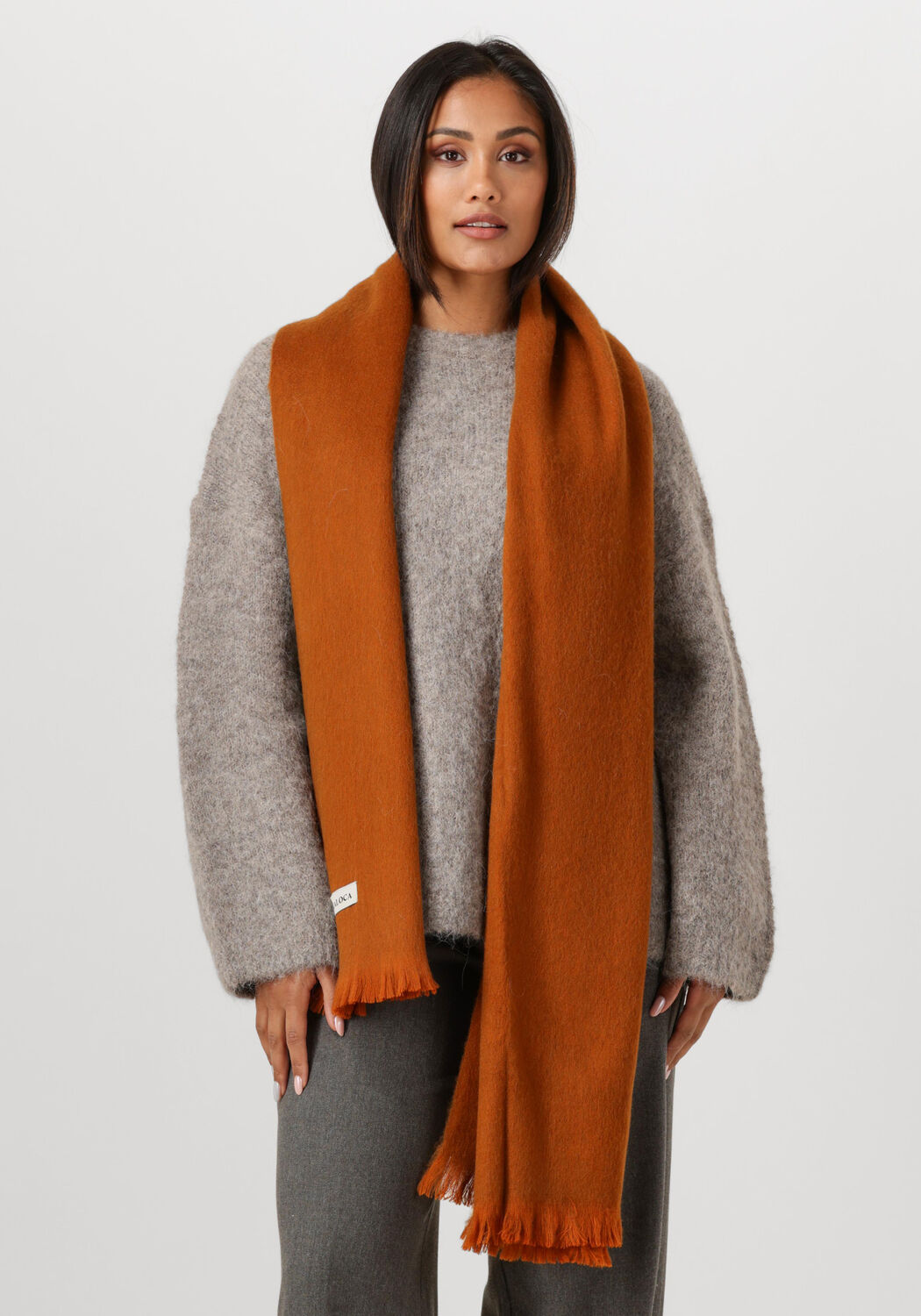 Camel ALPACA LOCA Sjaal 401 SCARF - medium