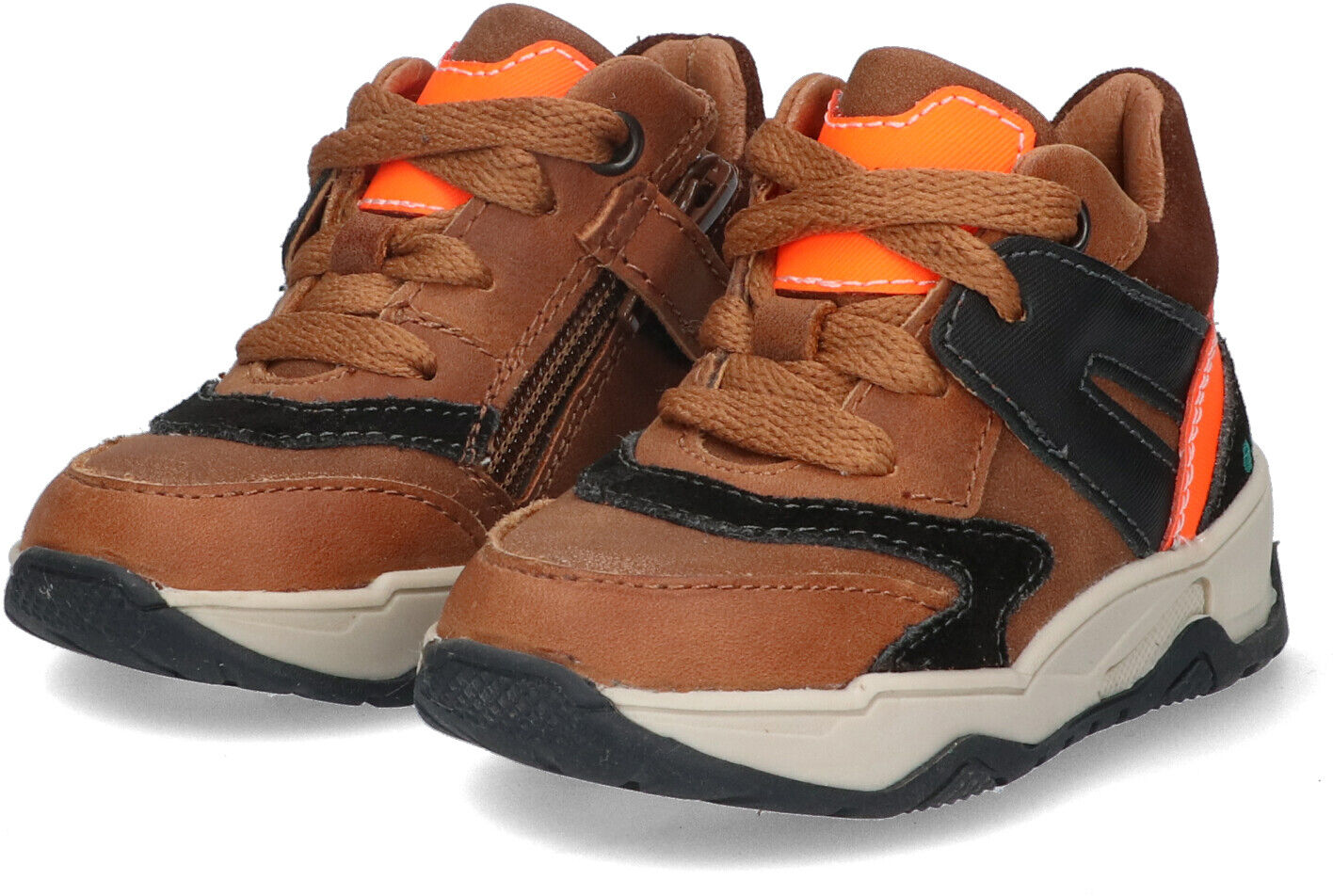 Bruine BUNNIESJR Hoge sneakers CODY CHUNKY - large