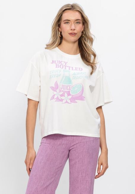 Paarse YDENCE T-shirt T-SHIRT JUICY BOTTLE - large