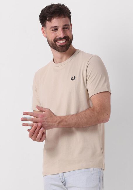 Gebroken wit FRED PERRY T-shirt RINGER T-SHIRT - large