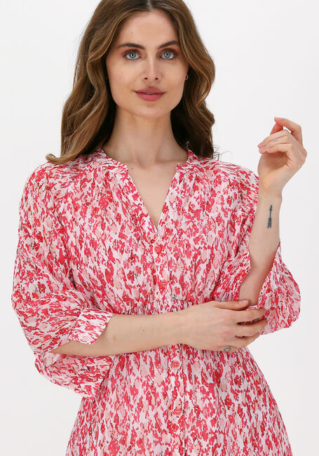Rode FREEBIRD Midi jurk MAE - large