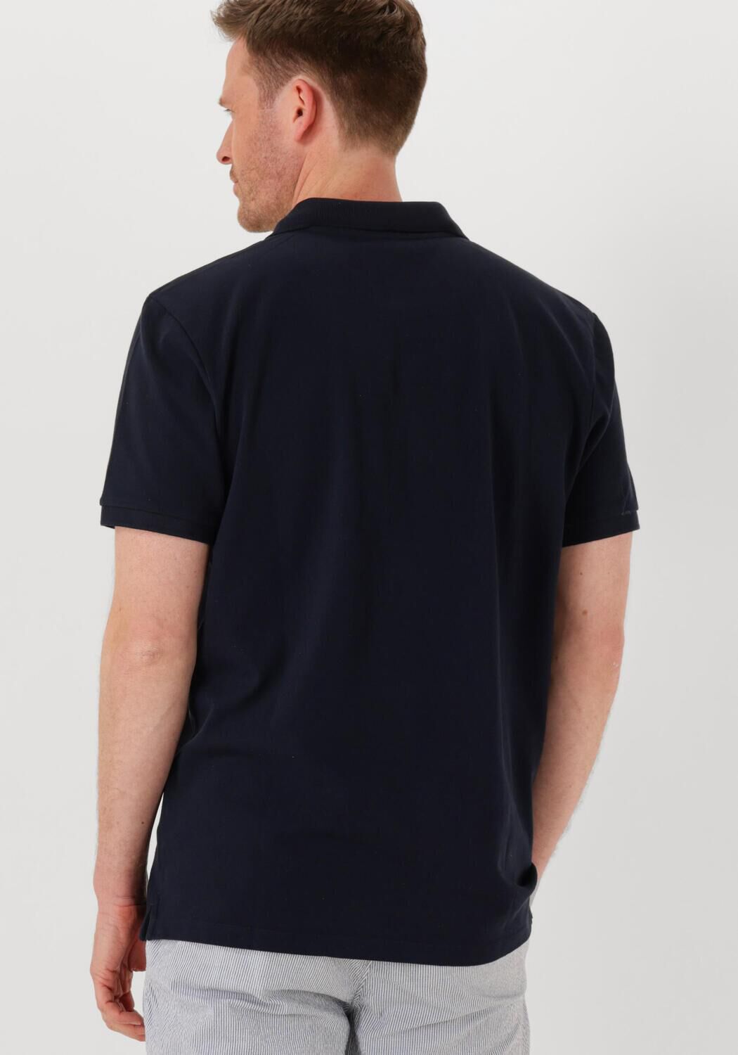 BUTCHER OF BLUE Heren Polo's & T-shirts Army Pique Polo Donkerblauw