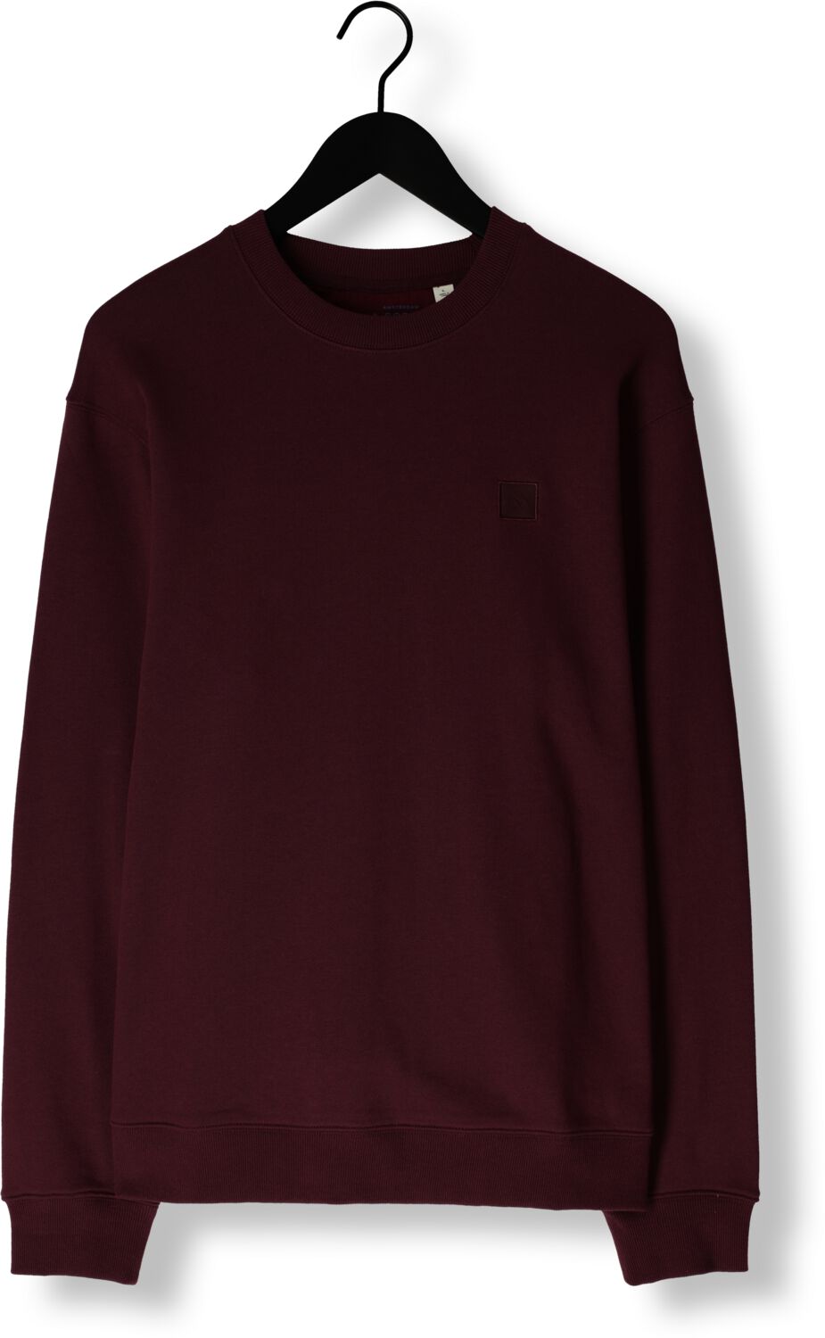 SCOTCH & SODA Heren Truien & Vesten Essential Logo Badge Crew Rood