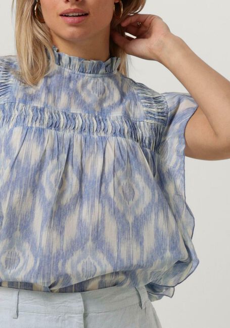 Blauwe CIRCLE OF TRUST Blouses LIVANA BLOUSE - large