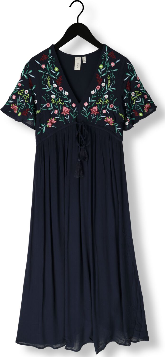Y.A.S. Dames Jurken Yaschella Ss Maxi Dress Donkerblauw