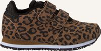 Bruine WODEN Lage sneakers YDUN ANIMAL SUEDE - medium