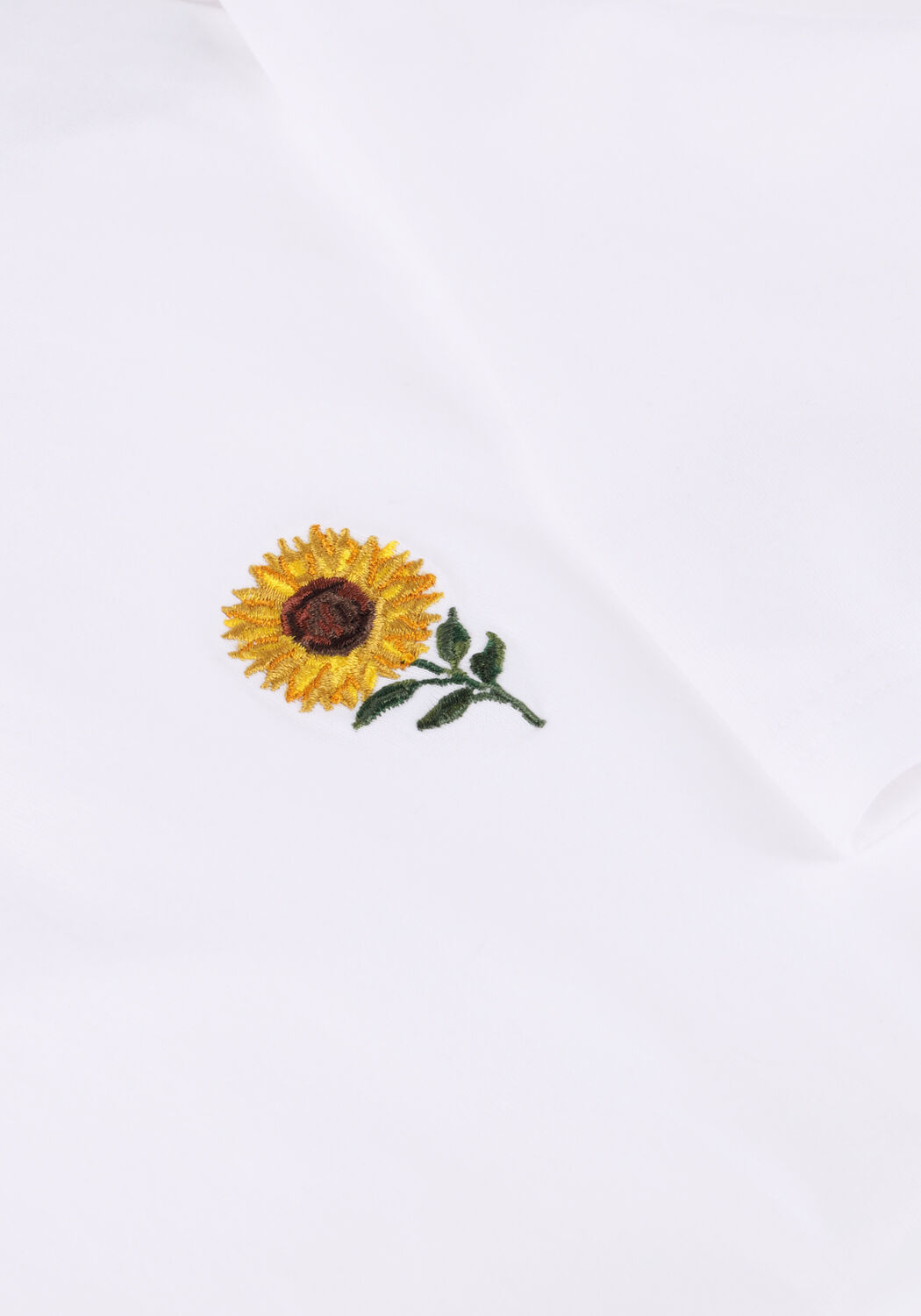 Witte FOR&Eacute;T T-shirt TOURNESOL T-SHIRT - large