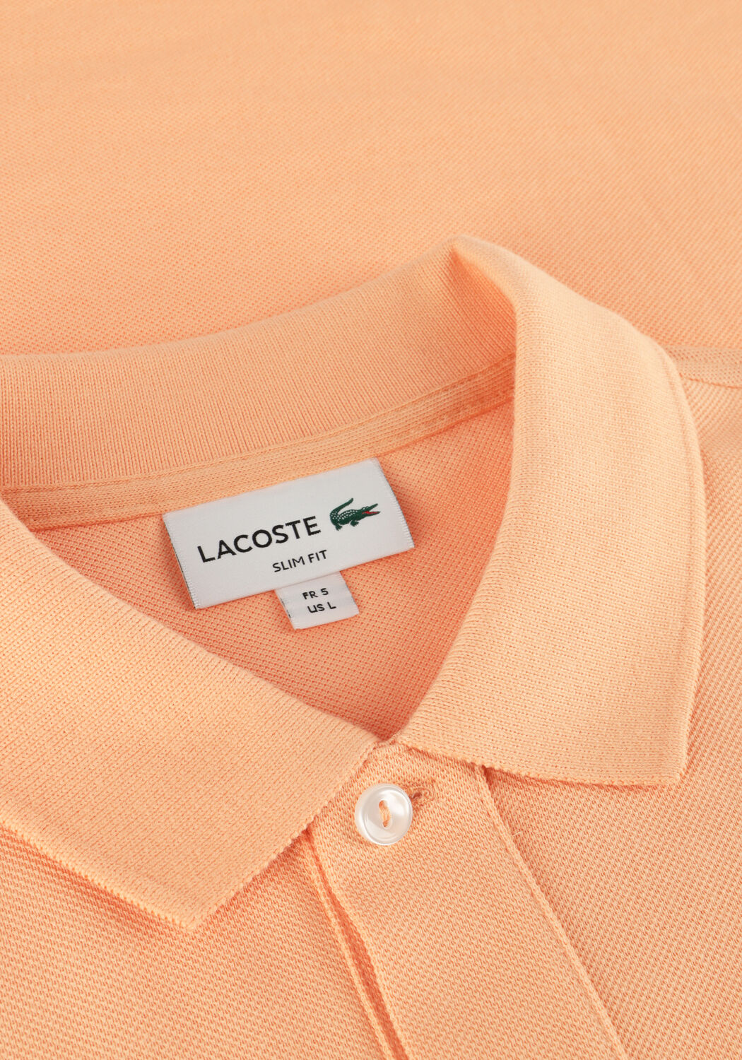 Oranje LACOSTE Polo 1HP3 MENS S/S POLO 12 - large